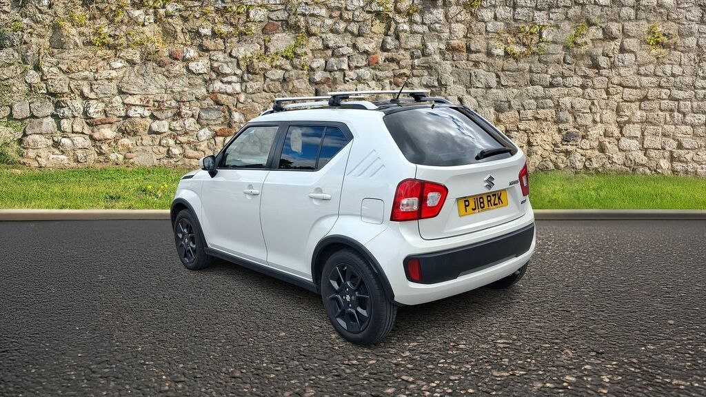 Suzuki Ignis 1.2 Dualjet Mhev Sz5 Hatchback Hybrid M PJ18RZK White #5