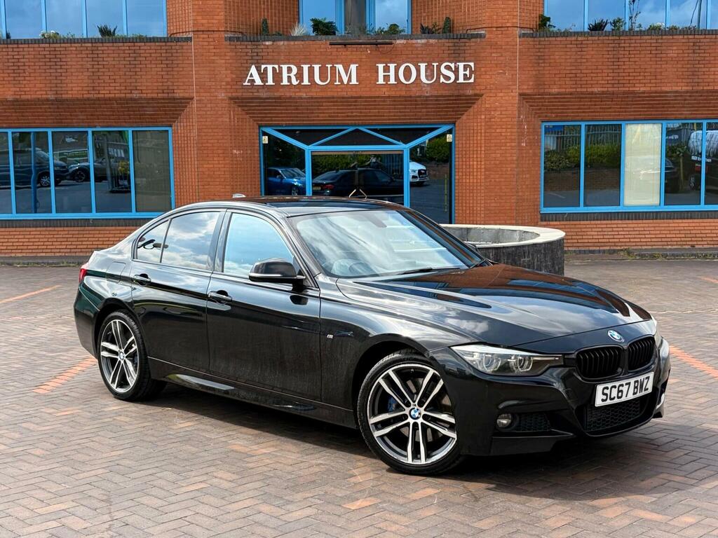 BMW 3 Series Saloon 2.0 320D M Sport Shadow Edition Xdrive SC67BWZ Black #2