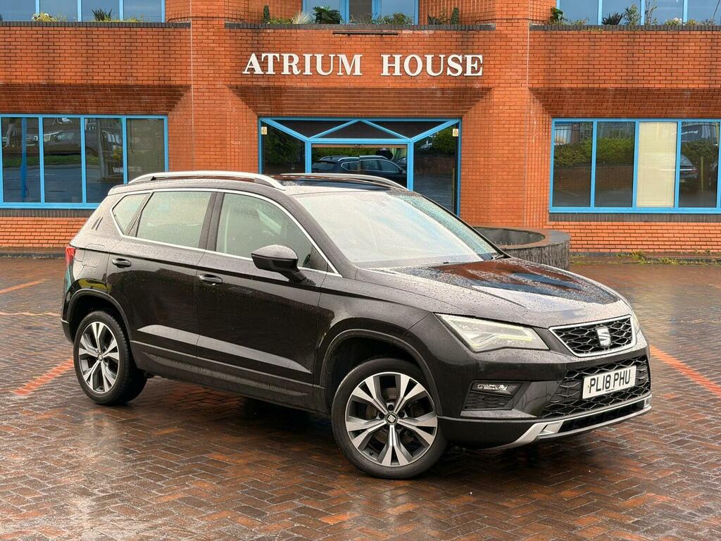 Seat Ateca Suv 1.6 Tdi Ecomotive Se Technology Euro 6 Ss 5 PL18PHU Black #2