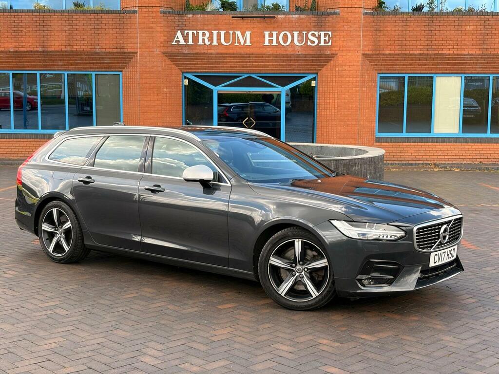 Volvo V90 Estate 2.0 D5 Powerpulse R-design Awd Euro 6 CV17HSD Grey #2