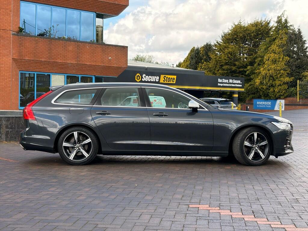 Volvo V90 Estate 2.0 D5 Powerpulse R-design Awd Euro 6 CV17HSD Grey #4