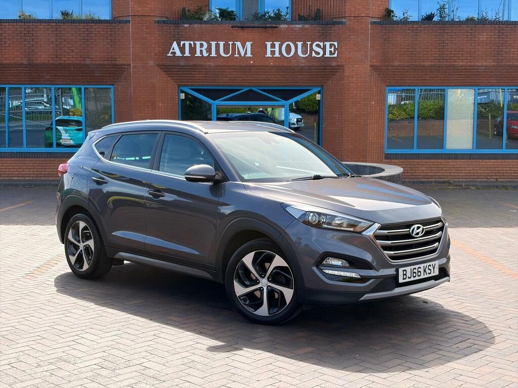 Hyundai Tucson Suv 1.7 Crdi Blue Drive Premium Dct Euro 6 Ss 5 BJ66KSY Grey #2
