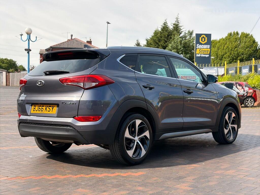 Hyundai Tucson Suv 1.7 Crdi Blue Drive Premium Dct Euro 6 Ss 5 BJ66KSY Grey #6