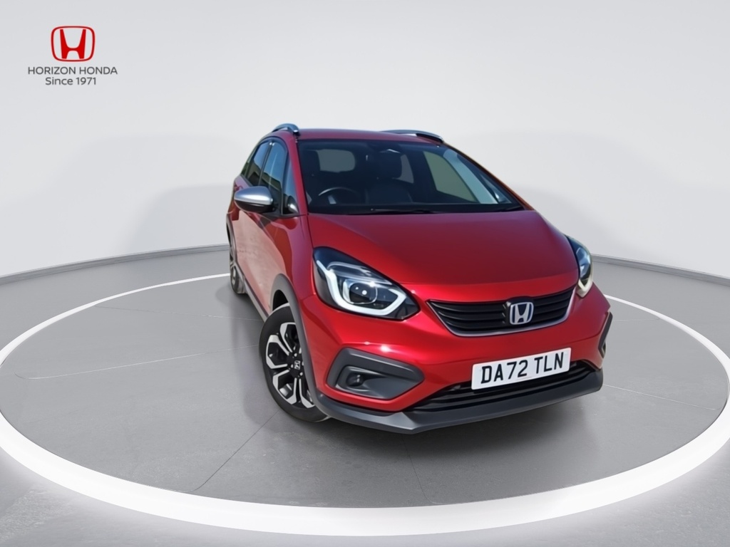 Honda Jazz 1.5 H I-mmd Crosstar Ex Hatchback Hybri DA72TLN Red #3