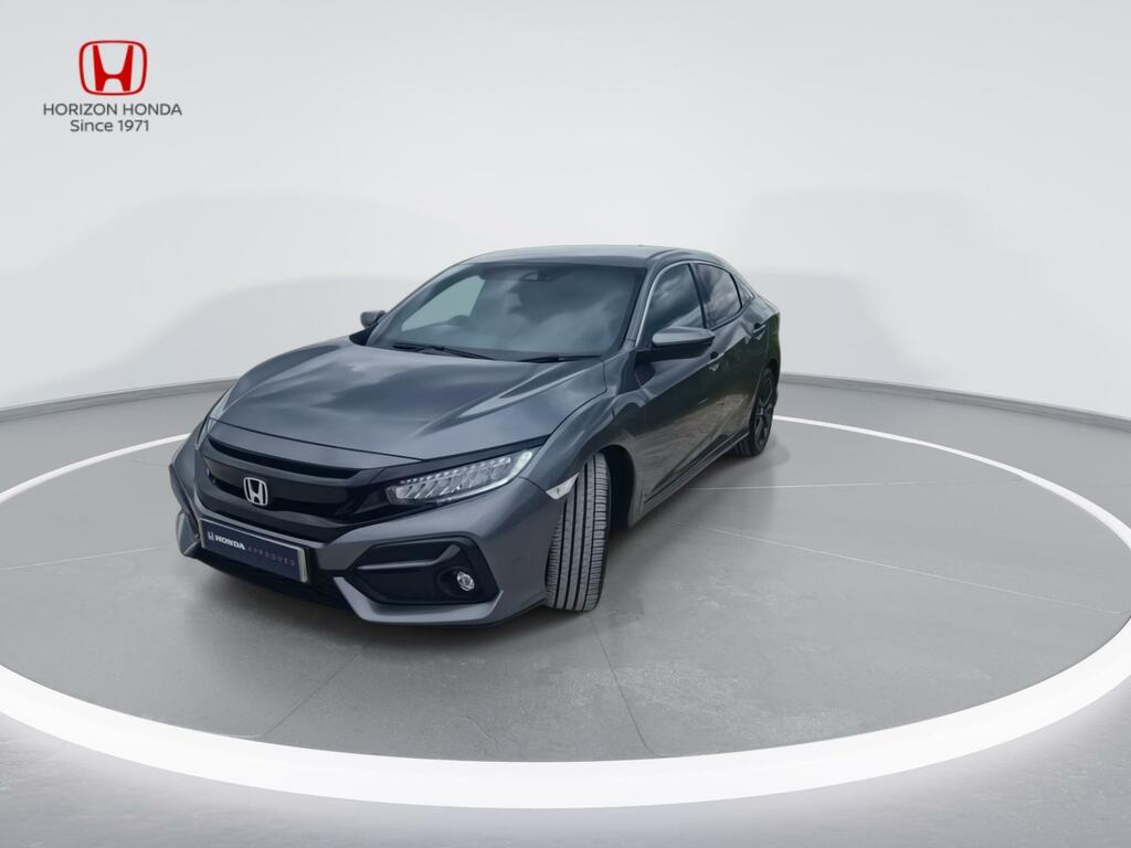 Honda Civic 1.0 Vtec Turbo Sr Hatchback Cvt Euro 6 WK21JHJ Grey #3