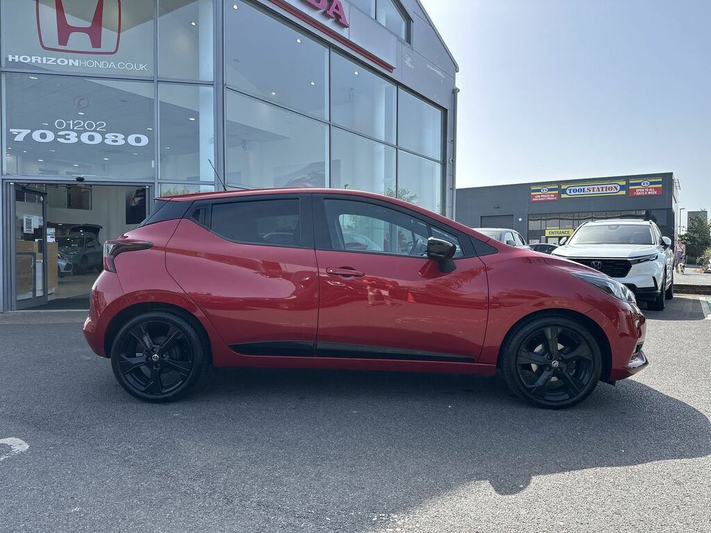 Nissan Micra 1.0 Ig-t N-sport Hatchback Euro HG22ONM Red #5