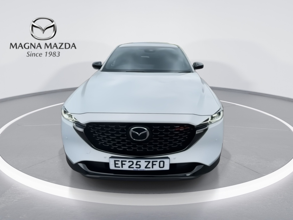 Mazda CX-5 2.0 E-skyactiv G Mhev Homura Suv E EF25ZFO White #4