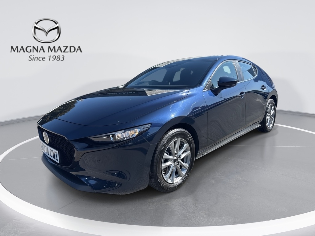Mazda 3 2.5 E-skyactiv-g Mhev Centre-line Hatchback Pe Blue