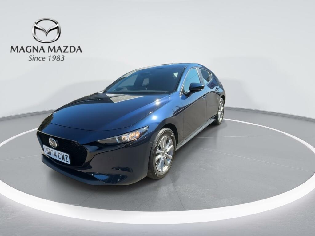 Mazda 3 2.5 E-skyactiv-g Mhev Centre-line Hatchback Pe BD74CWZ Blue #4