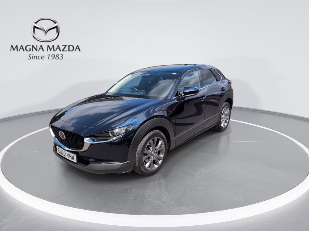 Mazda CX-30 2.0 E-skyactiv X Mhev Sport Lux Suv Aut EU22VHW Blue #4