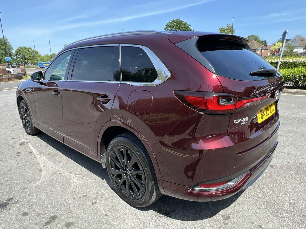 Mazda CX-80 2.5 E-skyactiv 17.8Kwh Homura Plus Suv Red #6