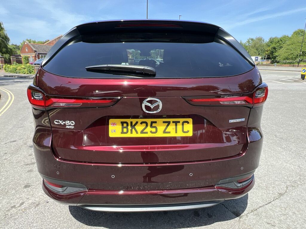 Mazda CX-80 2.5 E-skyactiv 17.8Kwh Homura Plus Suv Red #5