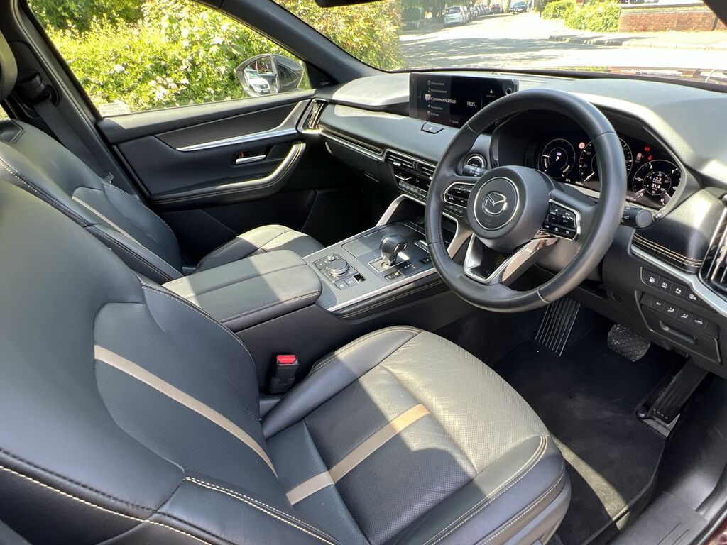 Mazda CX-80 2.5 E-skyactiv 17.8Kwh Homura Plus Suv Red #2