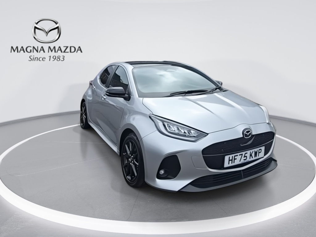 Mazda 2 1.5H Homura Plus Hatchback Hybrid Cvt E HF75KWP Silver #6