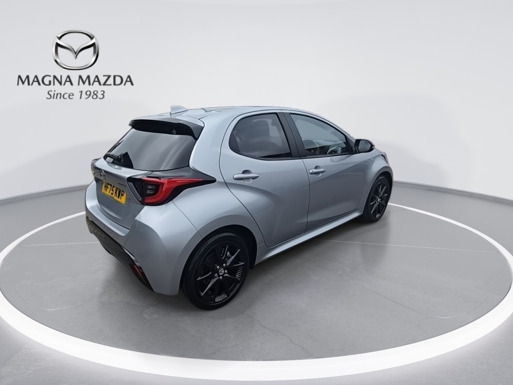 Mazda 2 1.5H Homura Plus Hatchback Hybrid Cvt E HF75KWP Silver #3