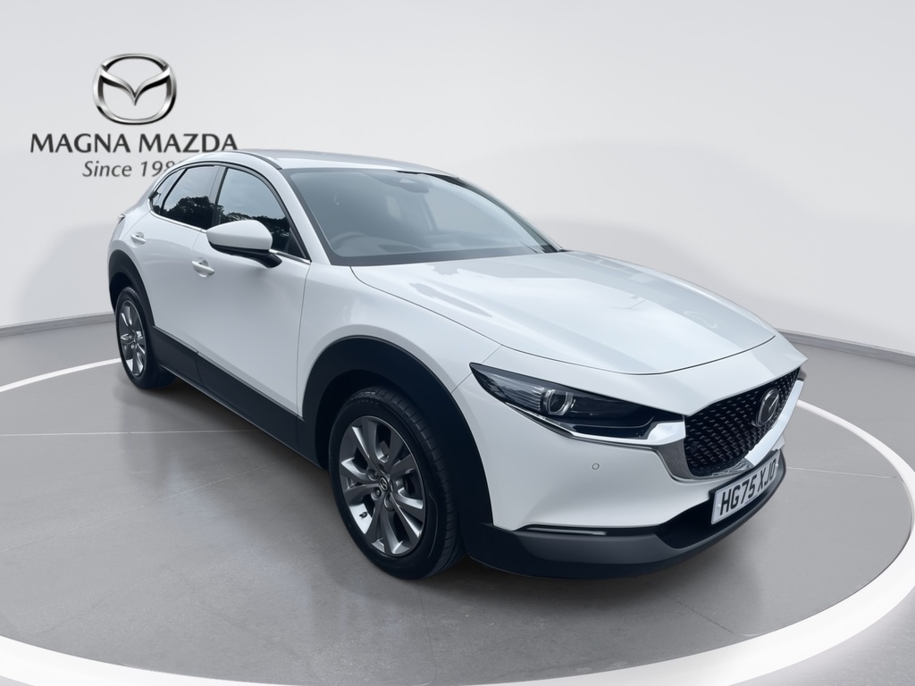 Mazda CX-30 2.5 E-skyactiv G Mhev Takumi Suv E White