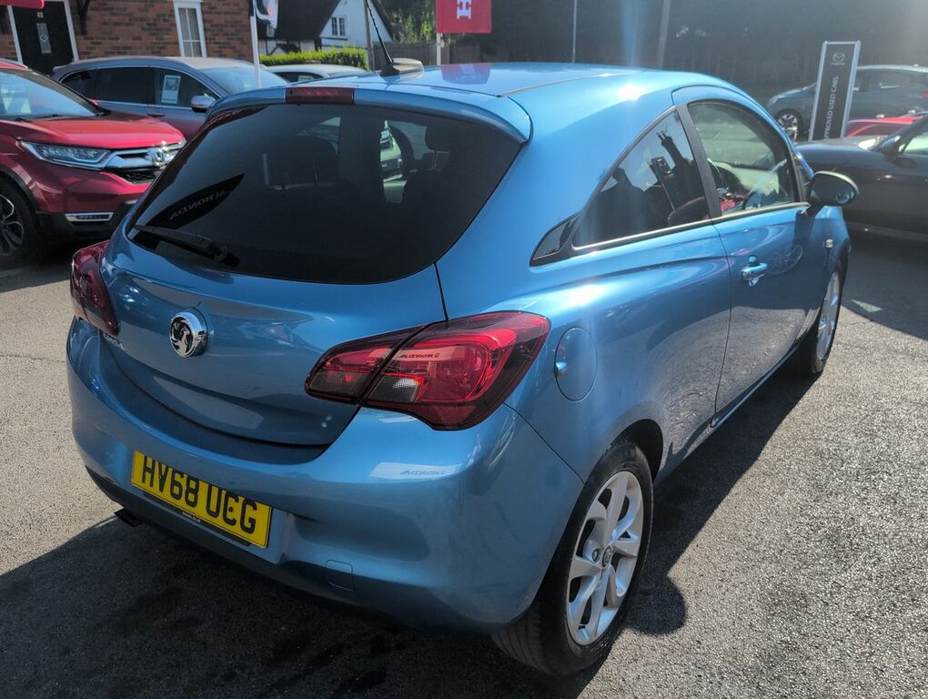 Vauxhall Corsa 1.4I Ecotec Sport Hatchback Euro HV68UCG Blue #3