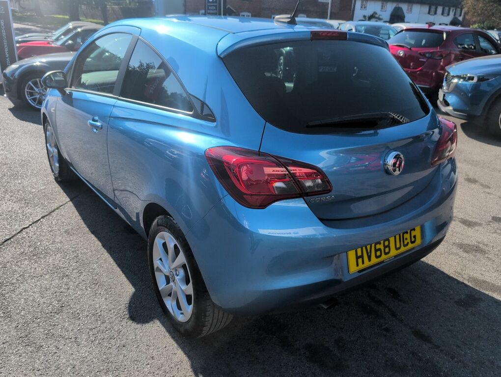 Vauxhall Corsa 1.4I Ecotec Sport Hatchback Euro HV68UCG Blue #5