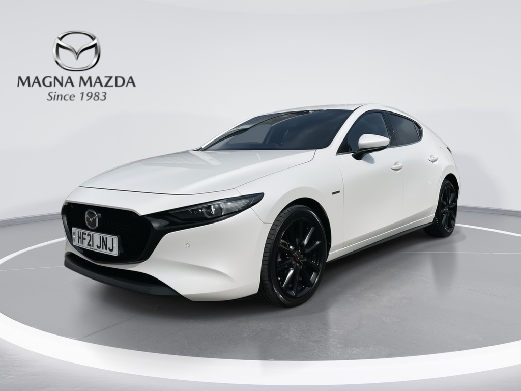 Mazda 3 2.0 Skyactiv-x Mhev 100Th Anniversary Edition Hatc White
