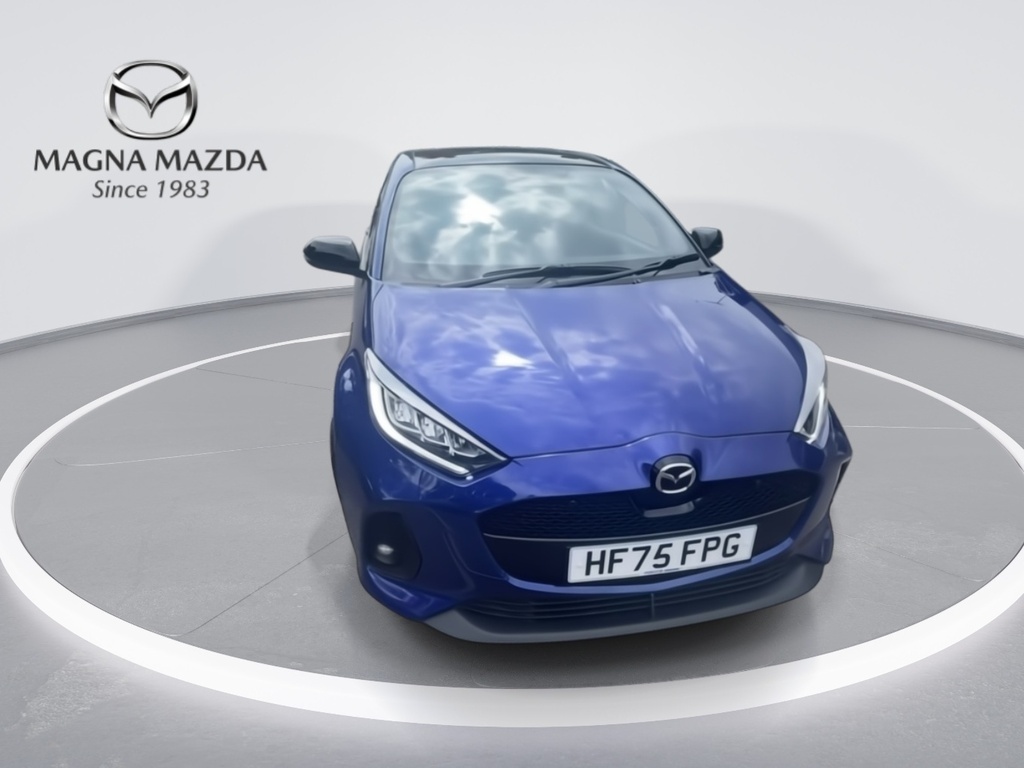 Mazda 2 1.5H Homura Plus Hatchback Hybrid Cvt E HF75FPG Blue #4