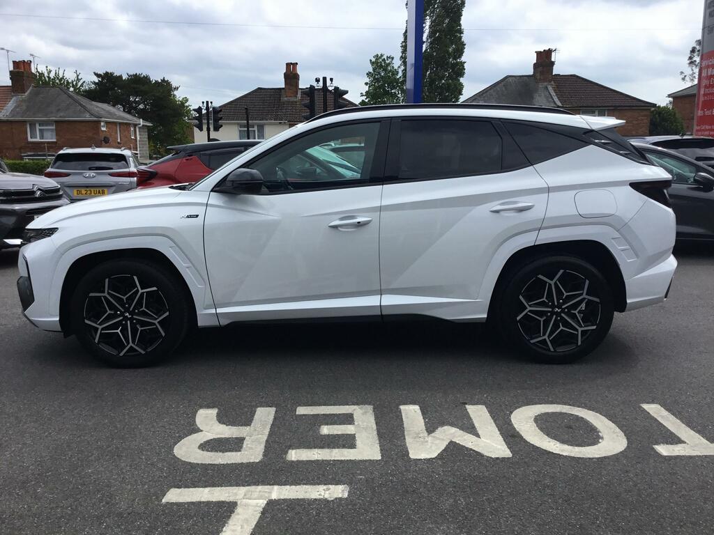 Hyundai Tucson 1.6 T-gdi Mhev N Line Suv Hybrid Dct Eu HV72WUT White #5