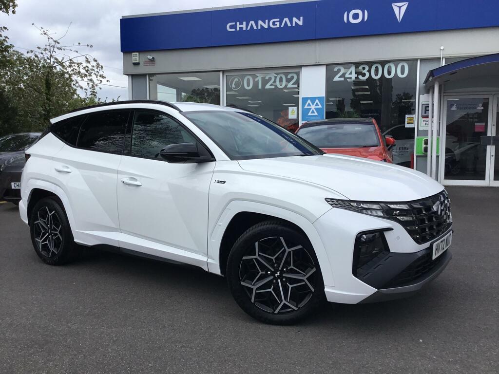 Hyundai Tucson 1.6 T-gdi Mhev N Line Suv Hybrid Dct Eu White