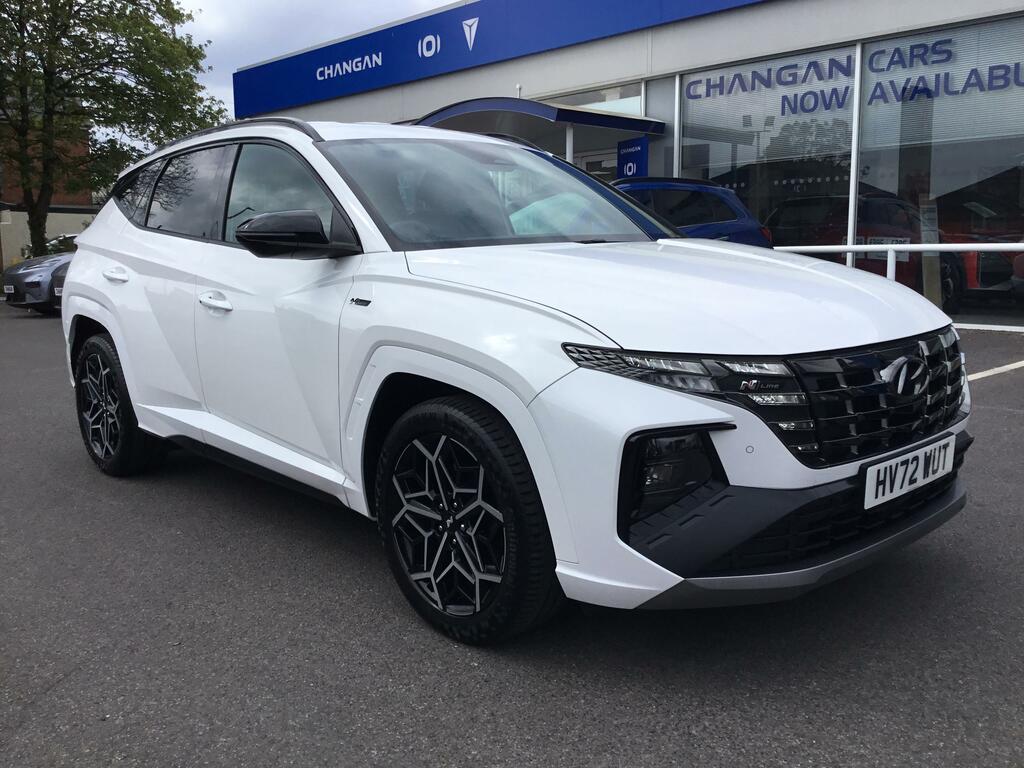 Hyundai Tucson 1.6 T-gdi Mhev N Line Suv Hybrid Dct Eu HV72WUT White #2