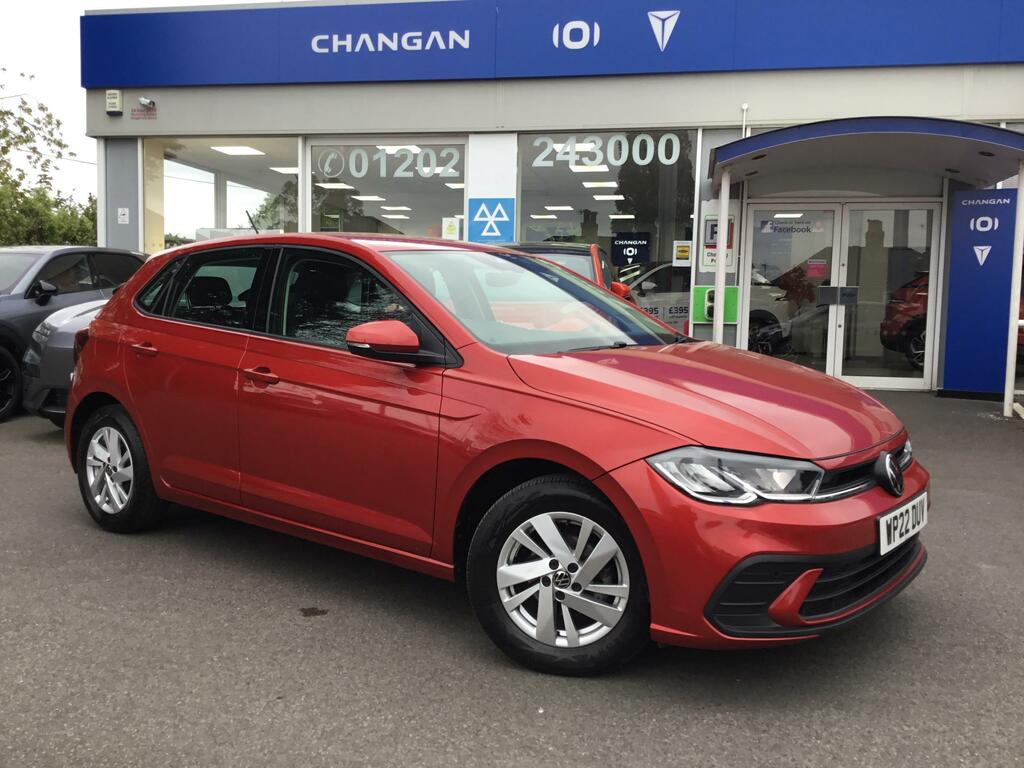 Volkswagen Polo 1.0 Tsi Life Hatchback Dsg Euro 6 Ss Red