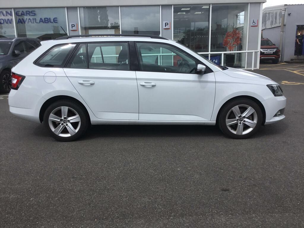 Skoda Fabia 1.2 Tsi Se L Estate Dsg Euro 6 Ss 1 White #2
