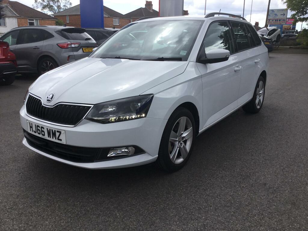 Skoda Fabia 1.2 Tsi Se L Estate Dsg Euro 6 Ss 1 White #5