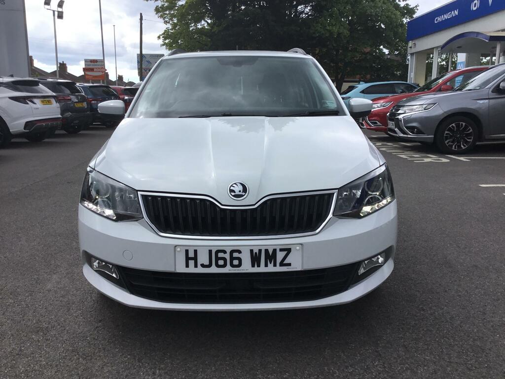 Skoda Fabia 1.2 Tsi Se L Estate Dsg Euro 6 Ss 1 White #4