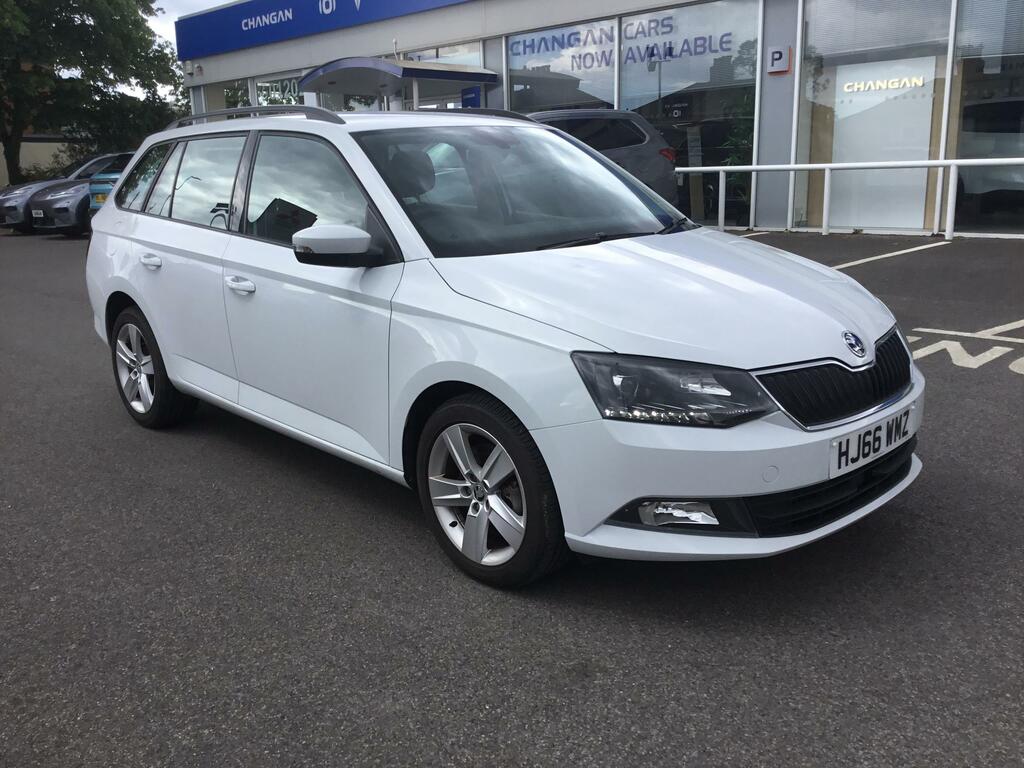 Skoda Fabia 1.2 Tsi Se L Estate Dsg Euro 6 Ss 1 White #3