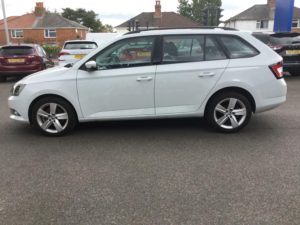 Skoda Fabia 1.2 Tsi Se L Estate Dsg Euro 6 Ss 1 White #6