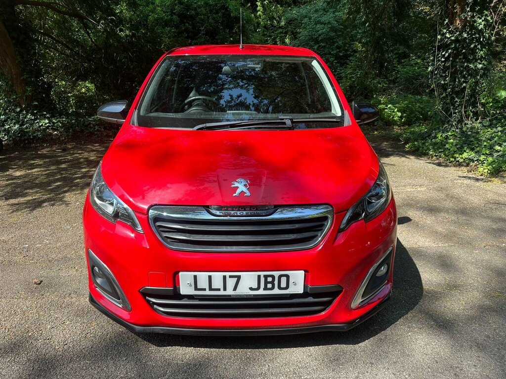 Peugeot 108 1.2 Puretech Gt Line Euro 6 Red #4
