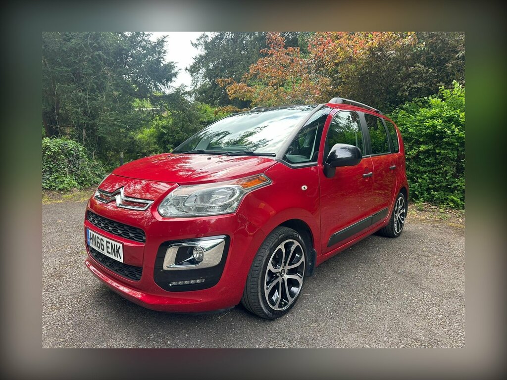 Citroen C3 Picasso 1.6 Bluehdi Platinum Euro 6 Red #3