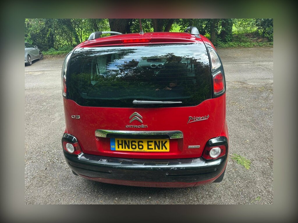 Citroen C3 Picasso 1.6 Bluehdi Platinum Euro 6 Red #4