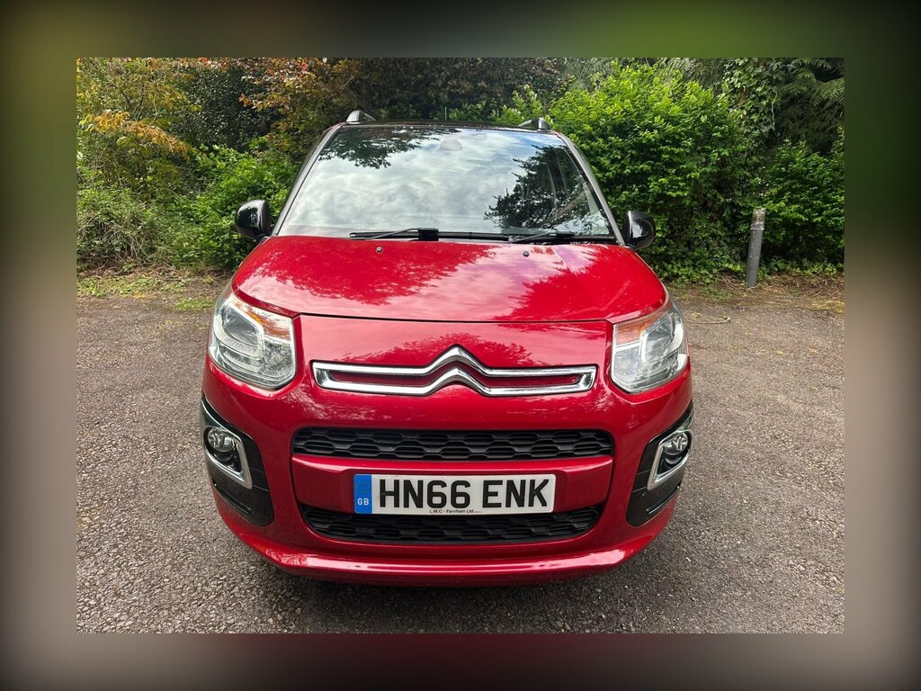 Citroen C3 Picasso 1.6 Bluehdi Platinum Euro 6 Red #2