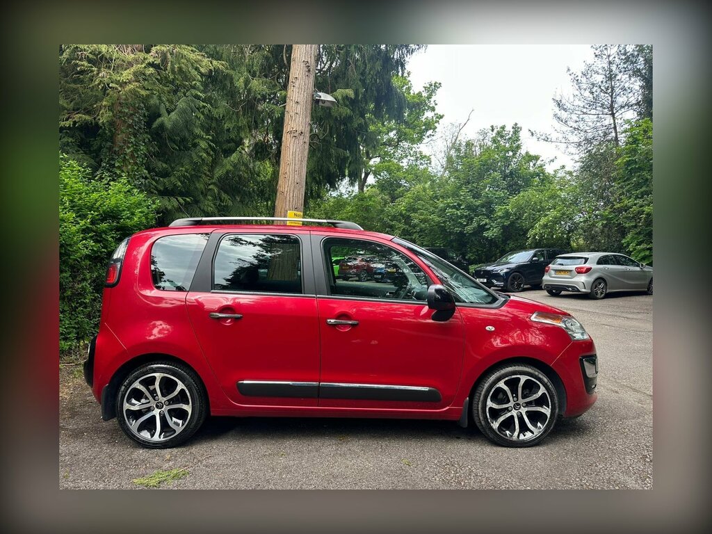 Citroen C3 Picasso 1.6 Bluehdi Platinum Euro 6 Red #6