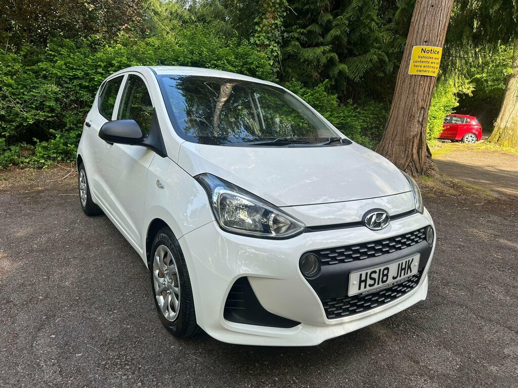 Hyundai I10 1.0 S Euro 6 HS18JHK White #2