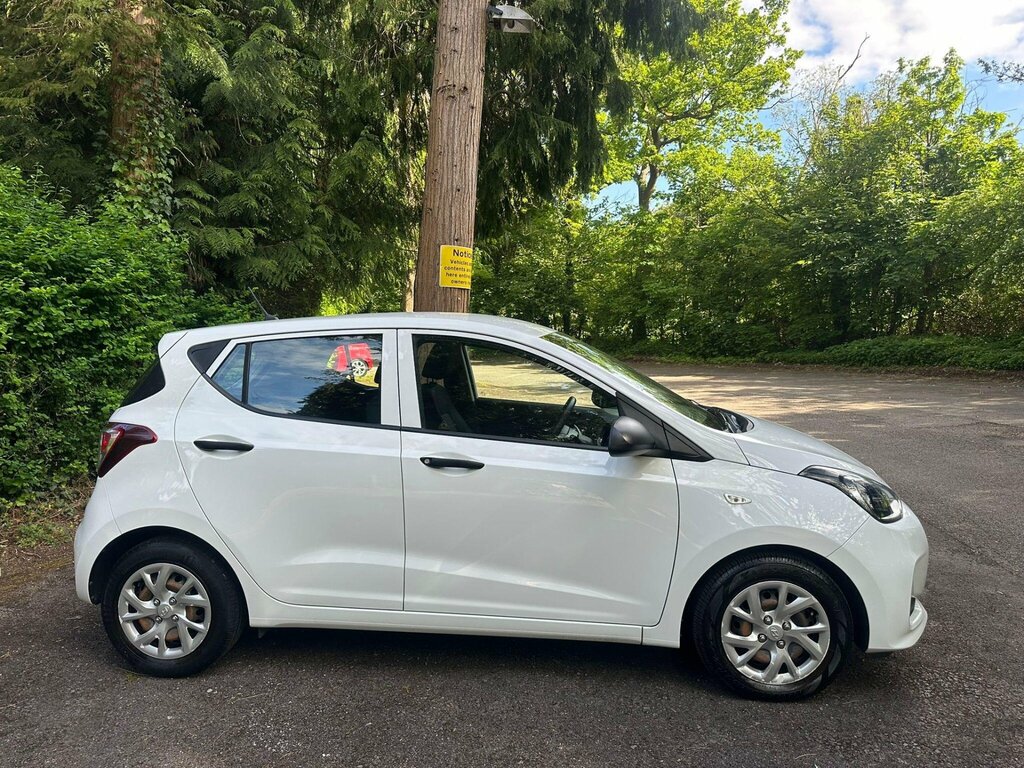 Hyundai I10 1.0 S Euro 6 HS18JHK White #5