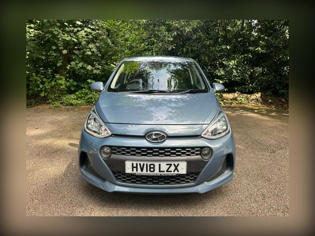Hyundai I10 1.2 Se Euro 6 HV18LZX Blue #3