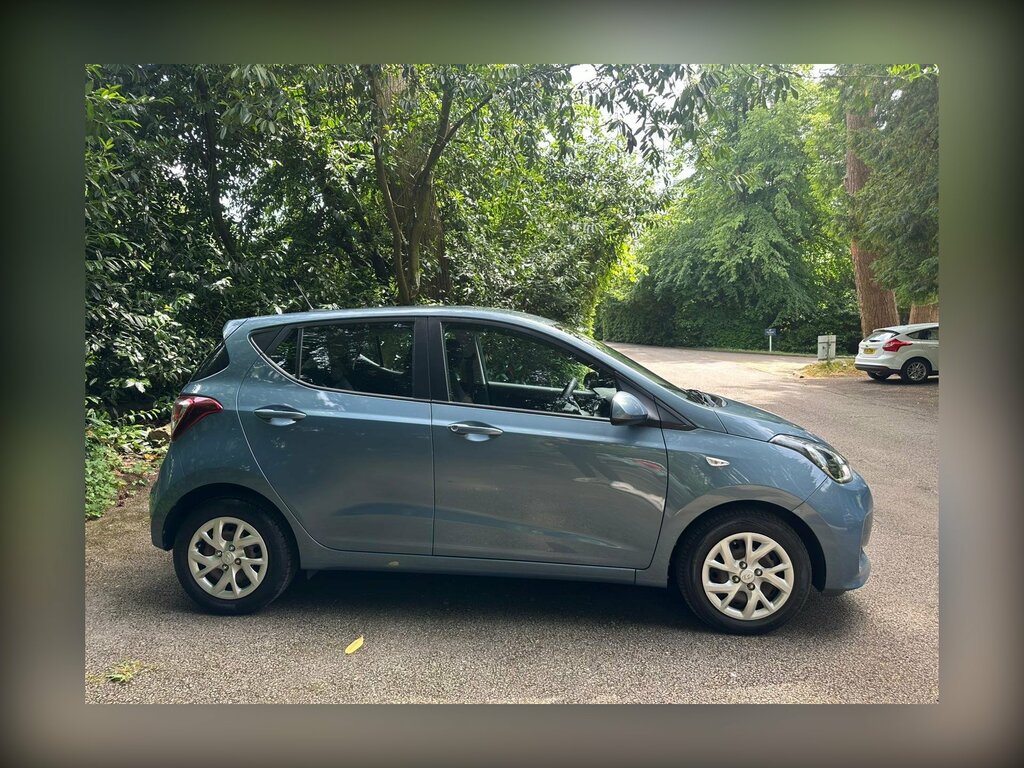 Hyundai I10 1.2 Se Euro 6 HV18LZX Blue #4