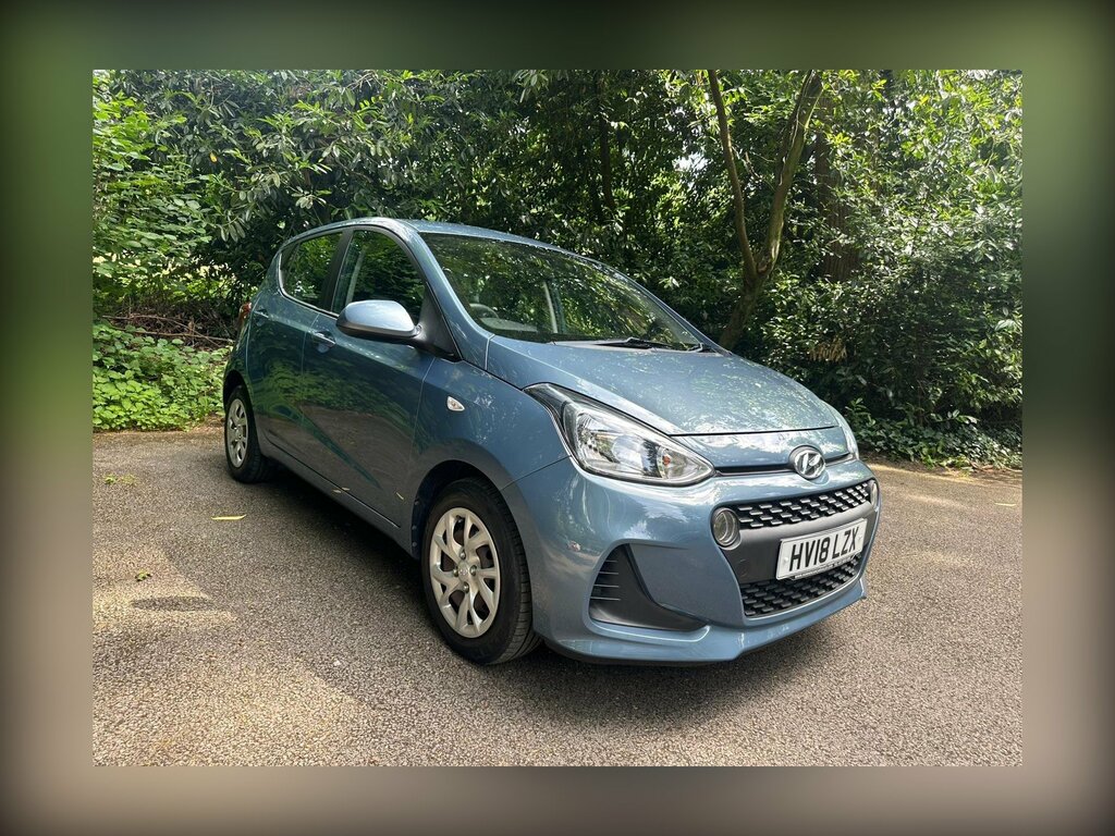 Hyundai I10 1.2 Se Euro 6 HV18LZX Blue #6
