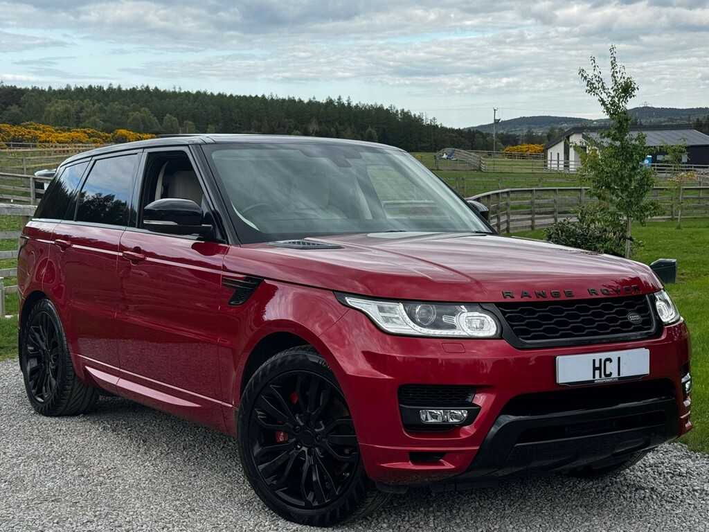 Land Rover Range Rover Sport Suv 3.0 Sd V6 Dynamic 2016 Red