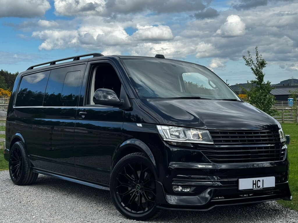 Volkswagen Transporter Combi Van 2.0 Tdi T32 Highline 2021 Black