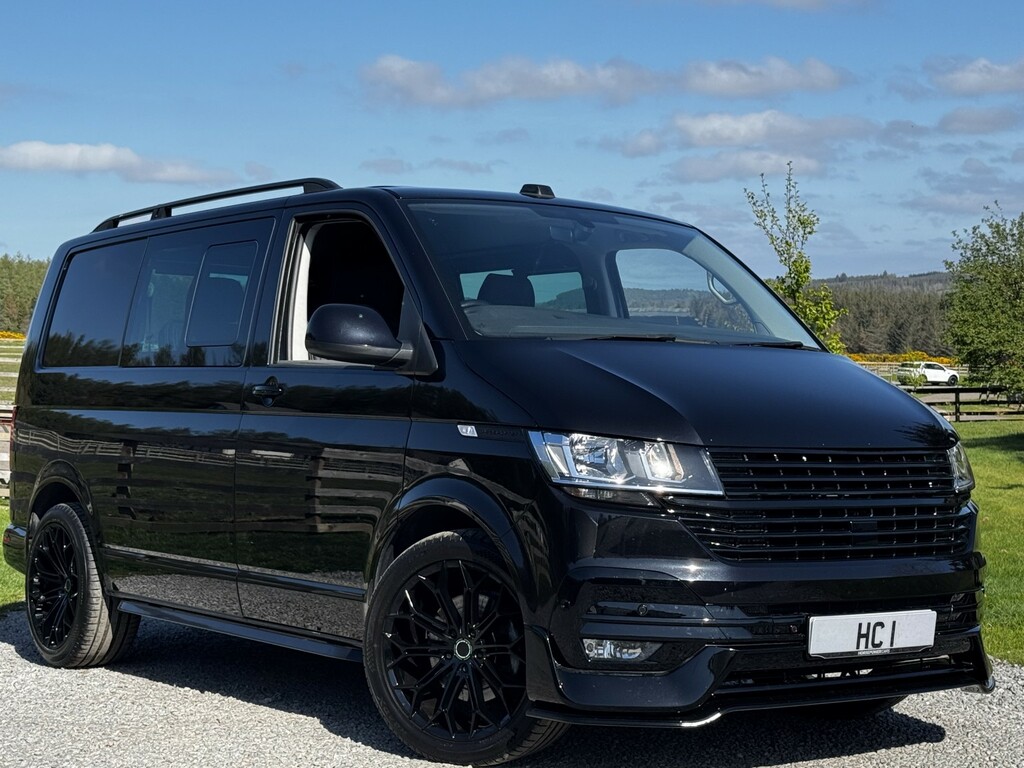 Volkswagen Transporter Combi Van 2.0 Tdi T32 Highline 2022 Black