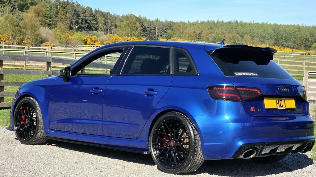 Audi RS3 Hatchback 2.5 Tfsi 2016 SX16KUN Blue #3