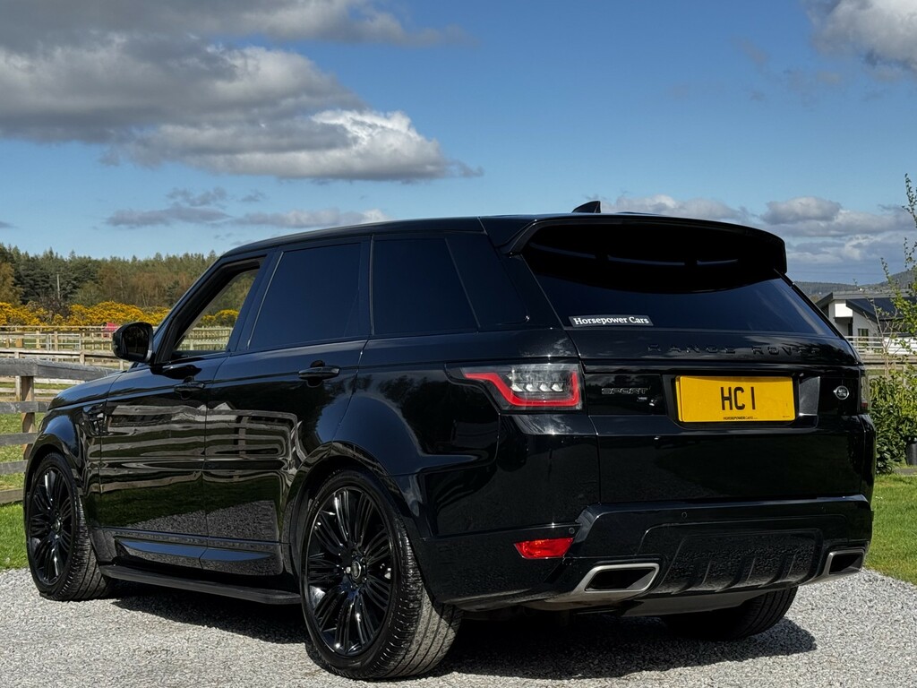 Land Rover Range Rover Sport Suv 3.0 Sd V6 Hse Dynamic 2019 HJ69KUR Black #3
