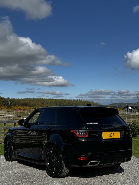 Land Rover Range Rover Sport Suv 3.0 Sd V6 Hse Dynamic 2019 HJ69KUR Black #4
