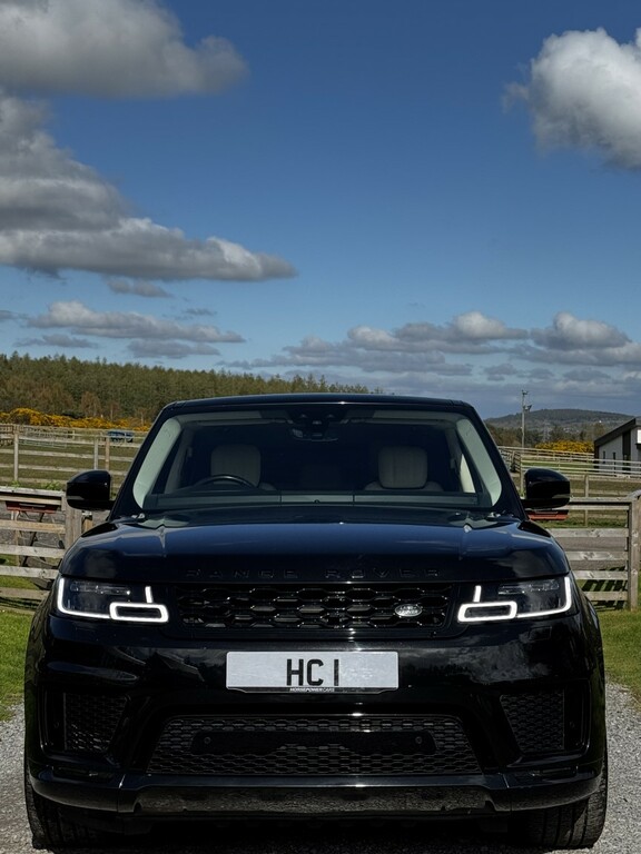 Land Rover Range Rover Sport Suv 3.0 Sd V6 Hse Dynamic 2019 HJ69KUR Black #6